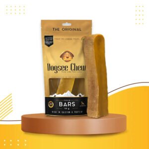 Yaksy Dog Chew Original– Natural Himalayan Long-Lasting Cheese Chew, High Protein, Grain & Gluten Free, Handmade in Nepal